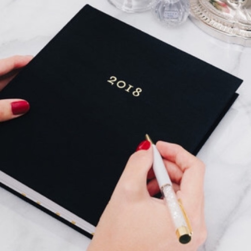 New 2018 agenda black book